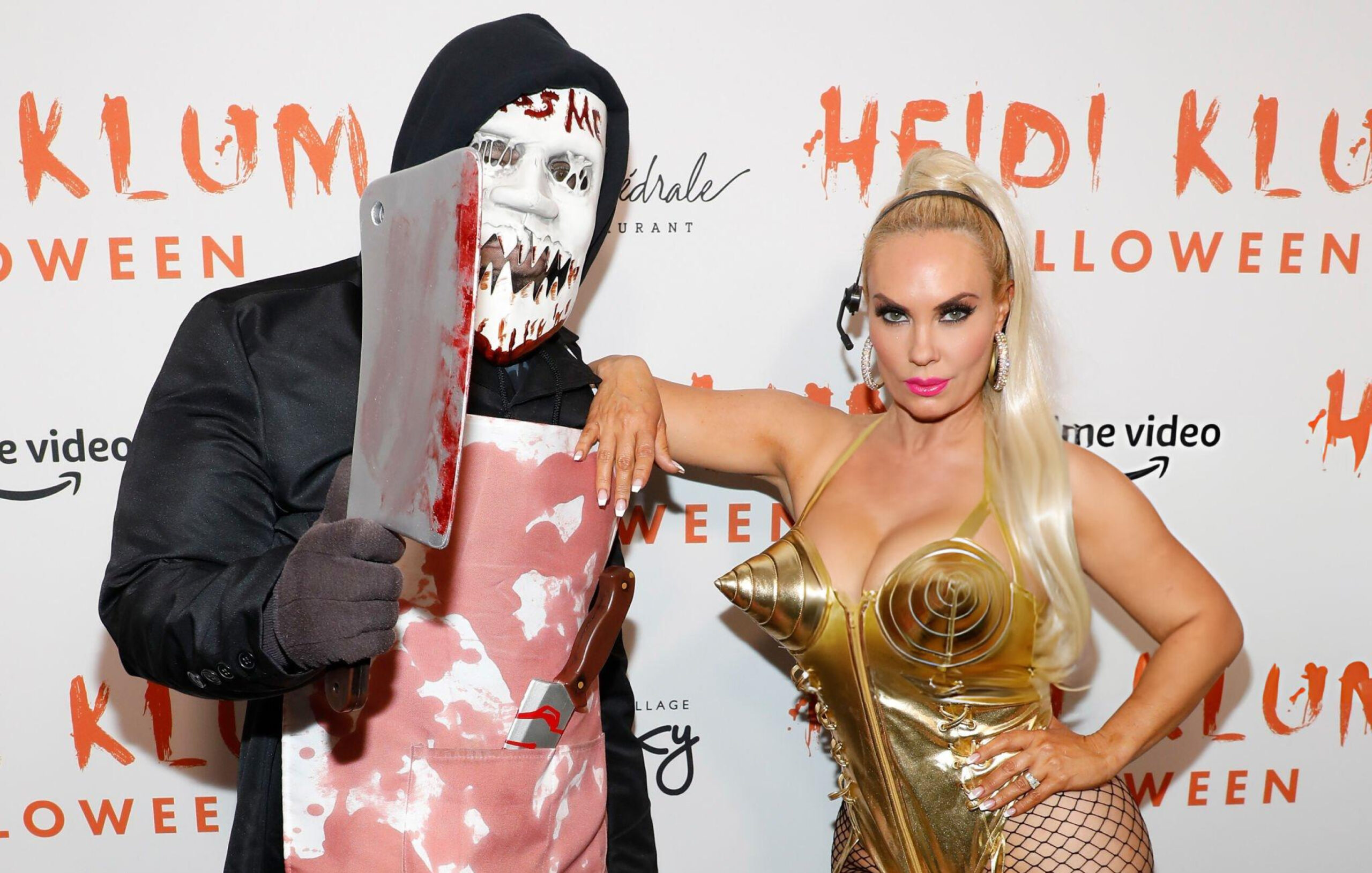 Ice-T and Coco Austin attend Heidi Klum's 20th Annual Halloween Party presented by Amazon Prime Video and SVEDKA Vodka at Cathédrale New York on October 31, 2019 in New York City.